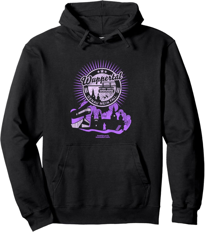 Wuppertaler Schwebebahn & andere Wahrzeichen von Wuppertal Pullover Hoodie