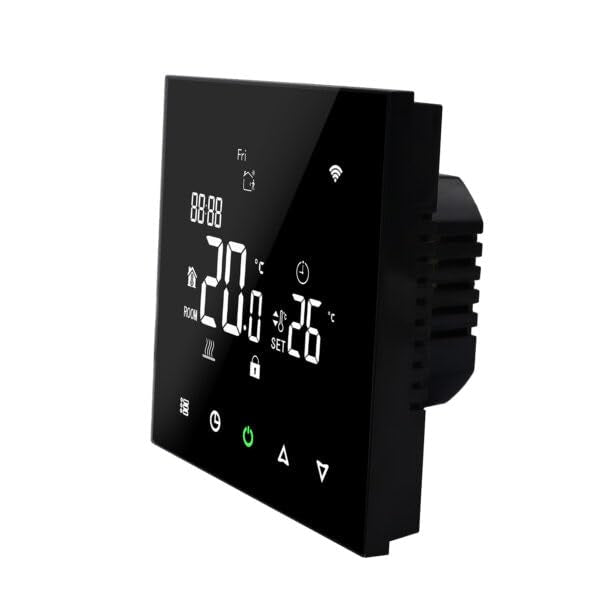 PT740-EI WLAN Raumthermostat – programmierbar, 16 A, Tuya-App, für Elektroheizung & Fussbodenheizung