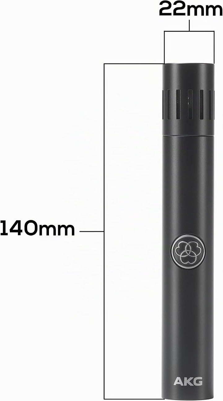 AKG C-Serie C151 Kleinmembran-Kondensatormikrofon mit Nierencharakteristik – Perfekt für Instrumente