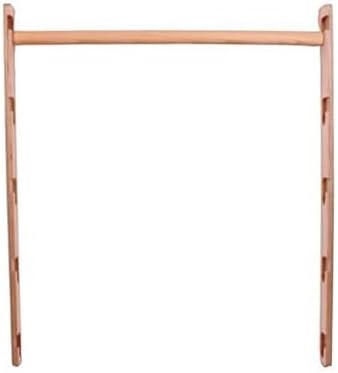 Klimmzugstange Holz bis zu 117 cm - Mega stark - 5-fach verstellbar - sicher & universal - Robuste,