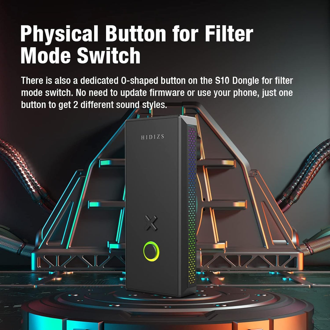 Hidizs XO Single-ended & Balanced MQA Dongle, MQA 16X, PCM 32Bit/384kHz, DSD256, tragbarer Audio-Dek