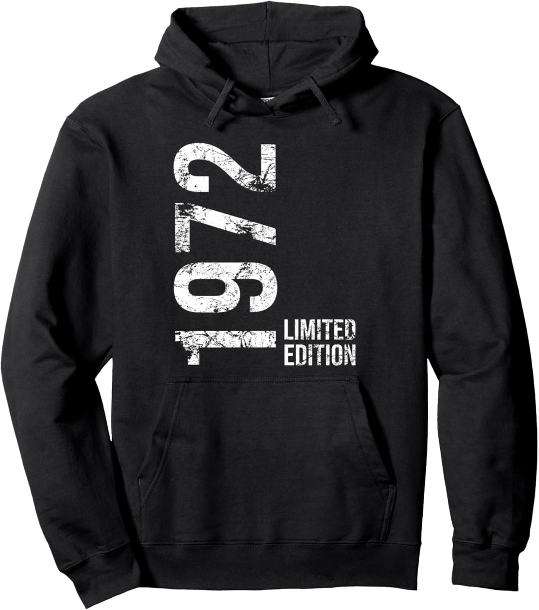 52. Geburtstag Mann Frau 52 Jahre 1972 Geburtstags Pullover Hoodie