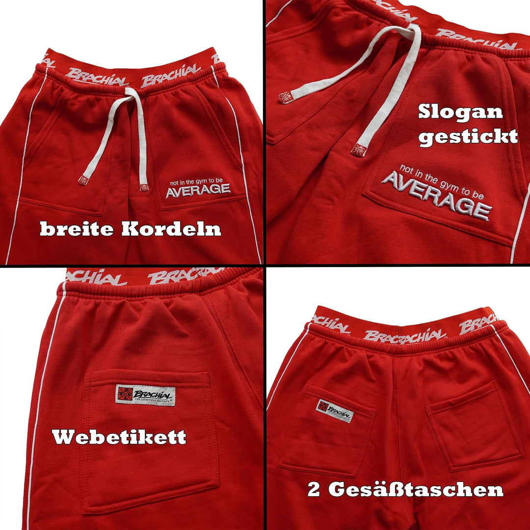 Brachial Premium Herren Sporthose Spacy - Trainingshose Jogginghose Sweatpants für Bodybuilding Fitn