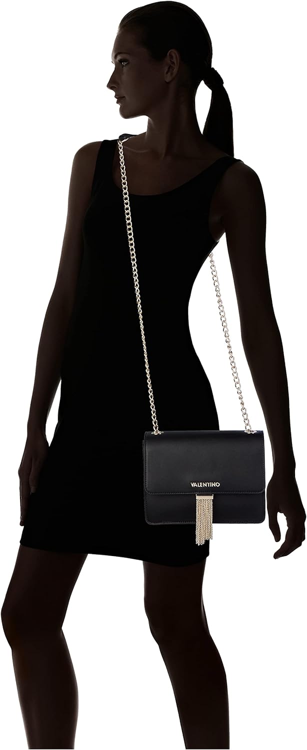 VALENTINO Damen Piccadilly Satchel Nero, Nero