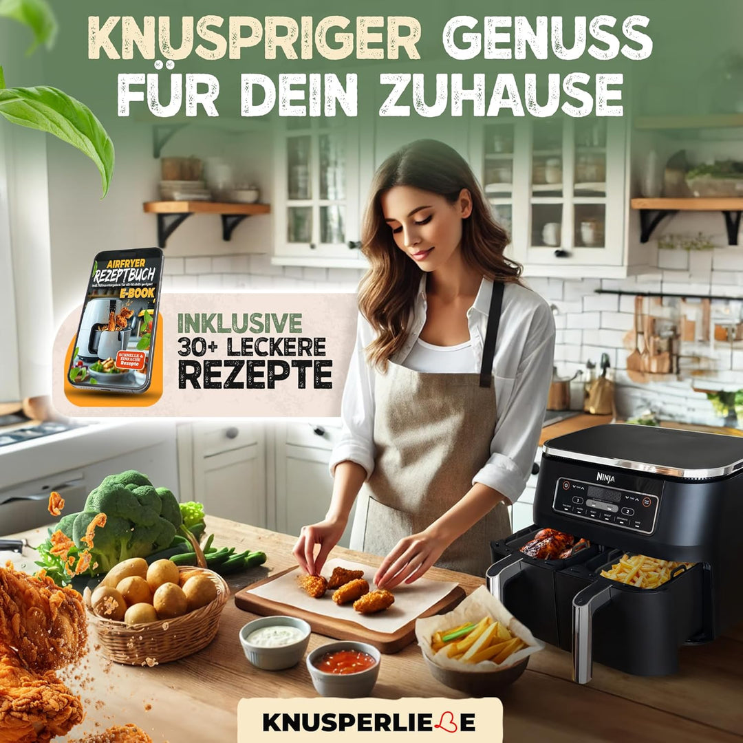 Ninja Heissluftfritteuse Zubehör Ninja Foodi Max Dual Zone af300eu af400eu af451eu - Airfryer Zubehö