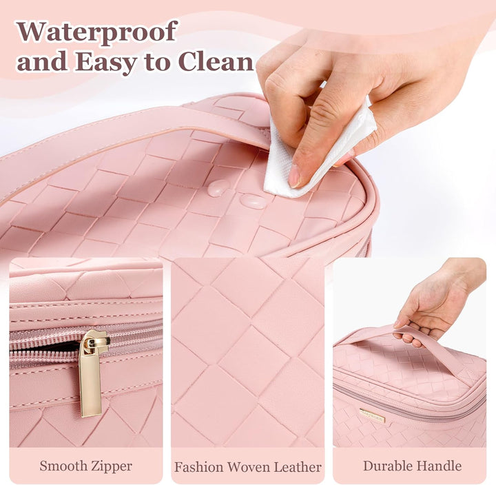 Dajasan Make-up-Tasche, Kosmetiktasche, Reise-Make-up-Tasche, grosse Kapazität, tragbarer Reise-Kult