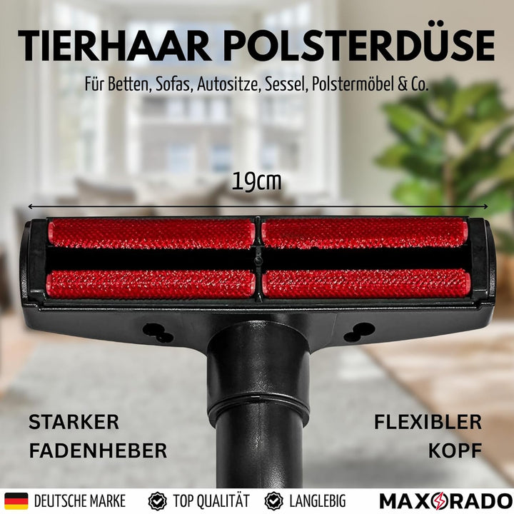 Tierhaar Polsterdüse Staubsauger Aufsatz kompatibel mit Dyson BigBall Big Ball Multi Floor 2 Absolut