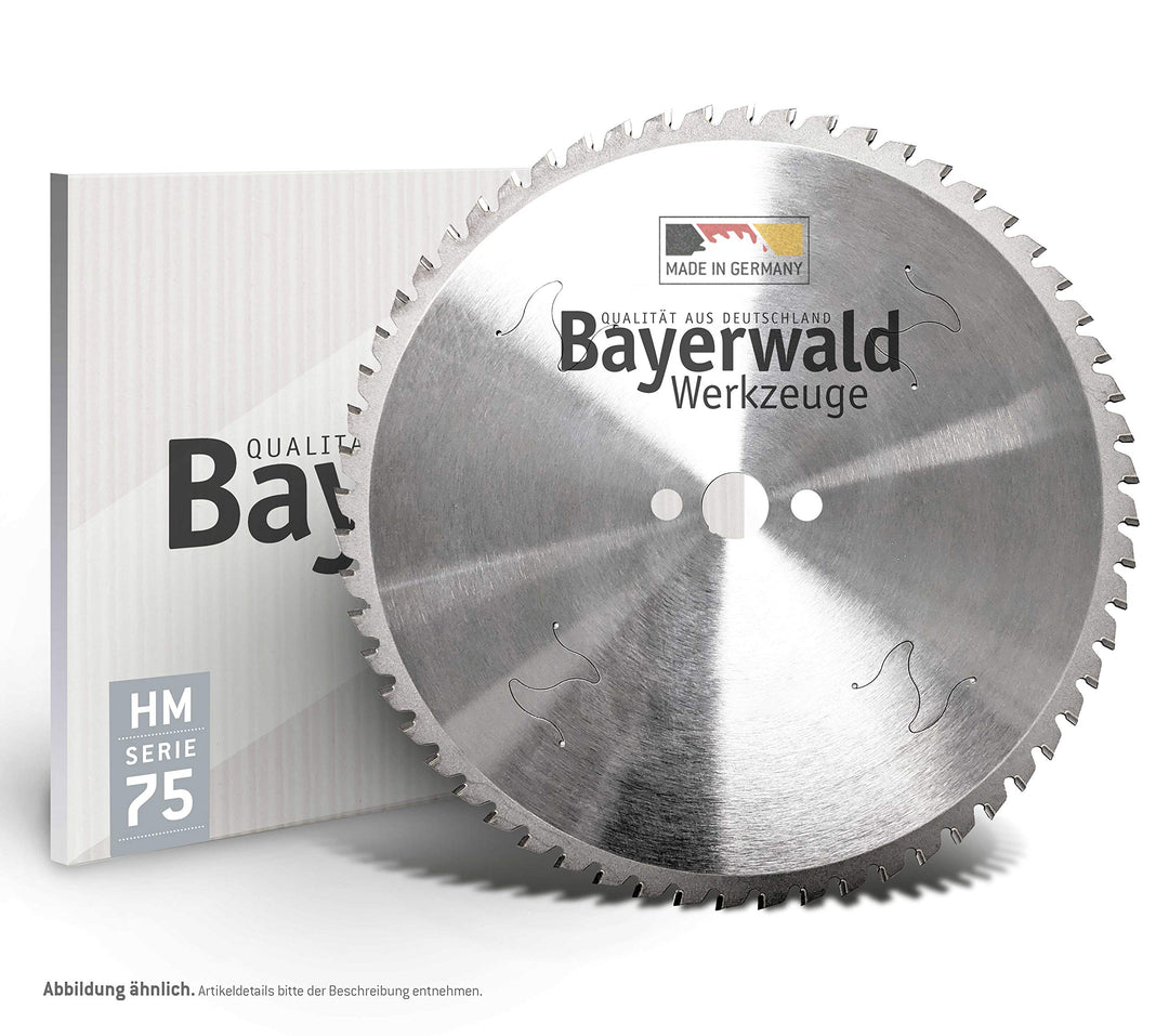 Bayerwald - HM Kreissägeblatt - Ø 160 mm x 1,6 mm x 20/16 mm | Wechselzahn (40 Zähne) | Nebenlöcher: