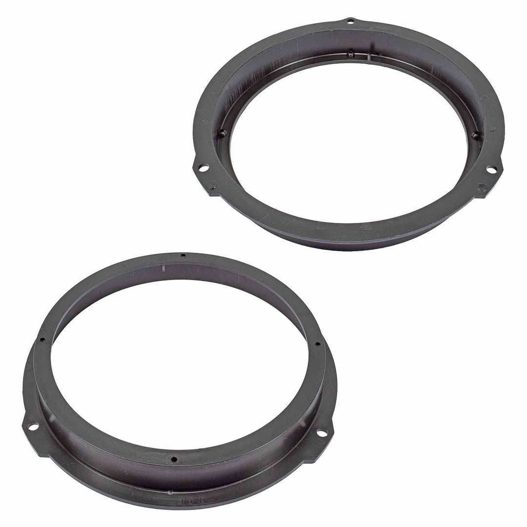 tomzz Audio 2809-003 Lautsprecherringe Adapter Halterungen kompatibel mit Dacia Sandero Logan 2022 F