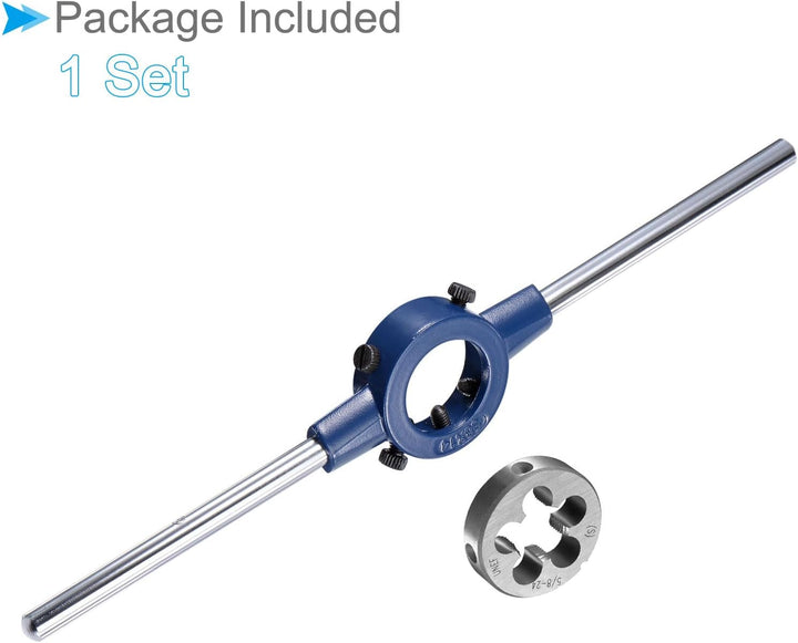 Matrizenbestand Handgriff Set 5/8-24 UNEF Gewinde Matrize und Passt 26mm-38mm AD / M12-M16 Matrize S