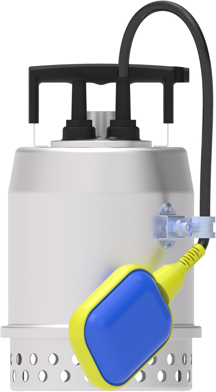 SFA - Sanisub Steel 50 A - Kellerentwässerungspumpe - Tauchpumpe für Grauwasser - Tragbar - Automati