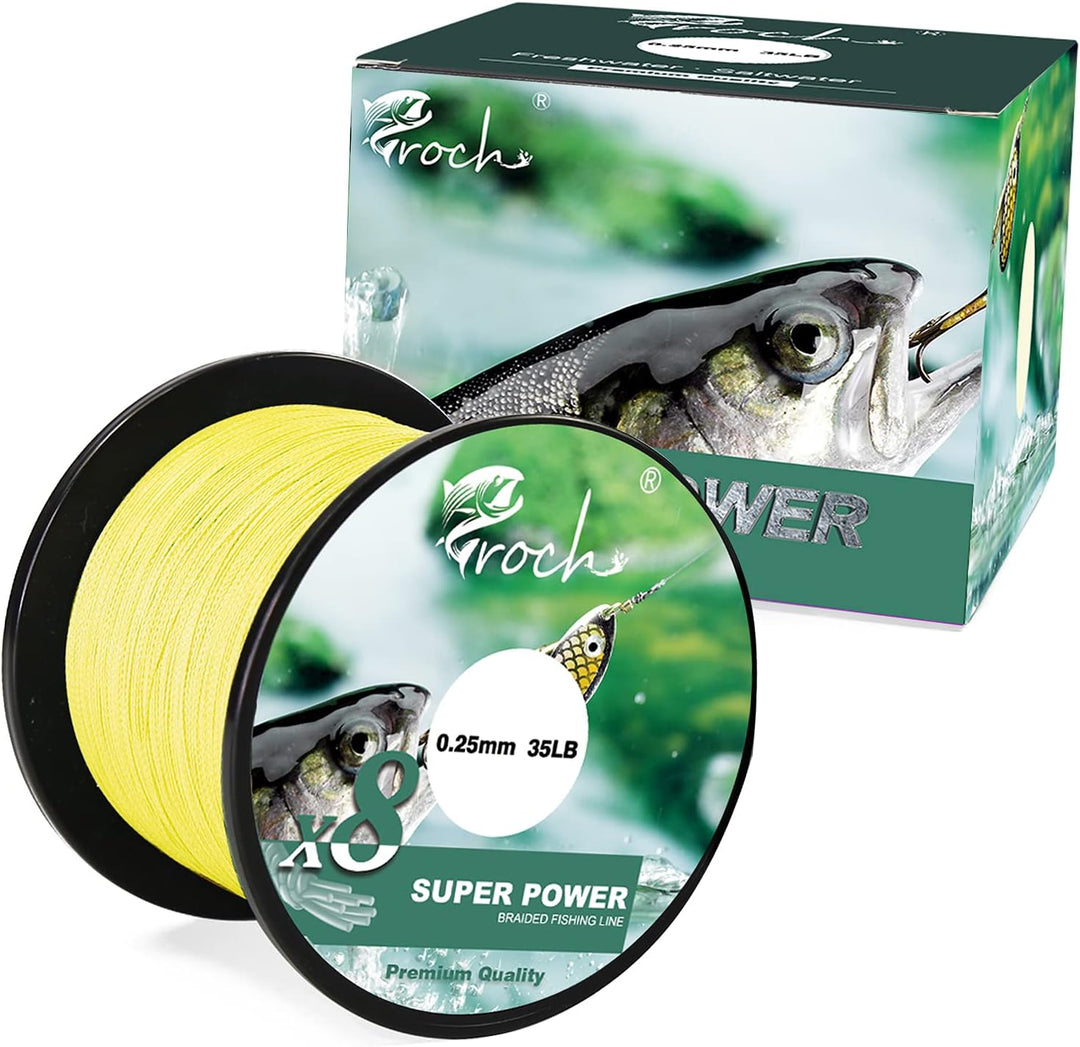 Geflochtene Angelschnur 8Fach 300M/500M/1000M Stark PE Schnur Farbecht 0.1-0.3mm 14-45LB 0.28MM 40LB