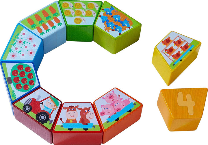 HABA Legespiel Zahlen-Bauernhof