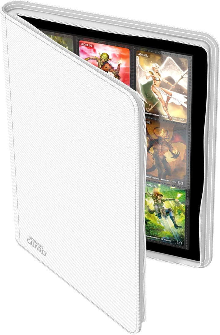 Ultimate Guard Zipfolio 360-18-Pocket XenoSkin Weiss 406 Weiss, 406 Weiss