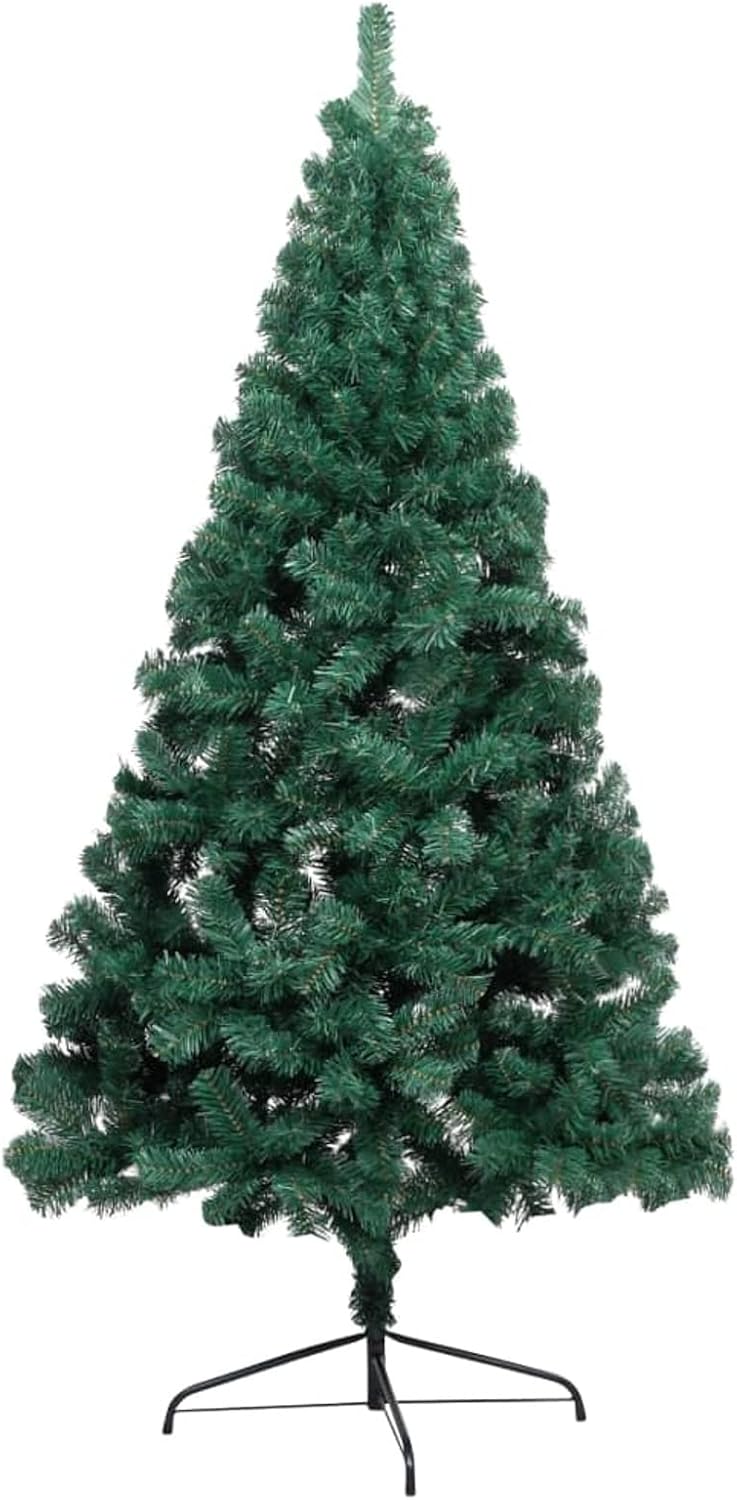 Susany Künstlicher Halb Weihnachtsbaum mit Ständer Christbaum Tannenbaum Dekobaum Kunstbaum Weihnach