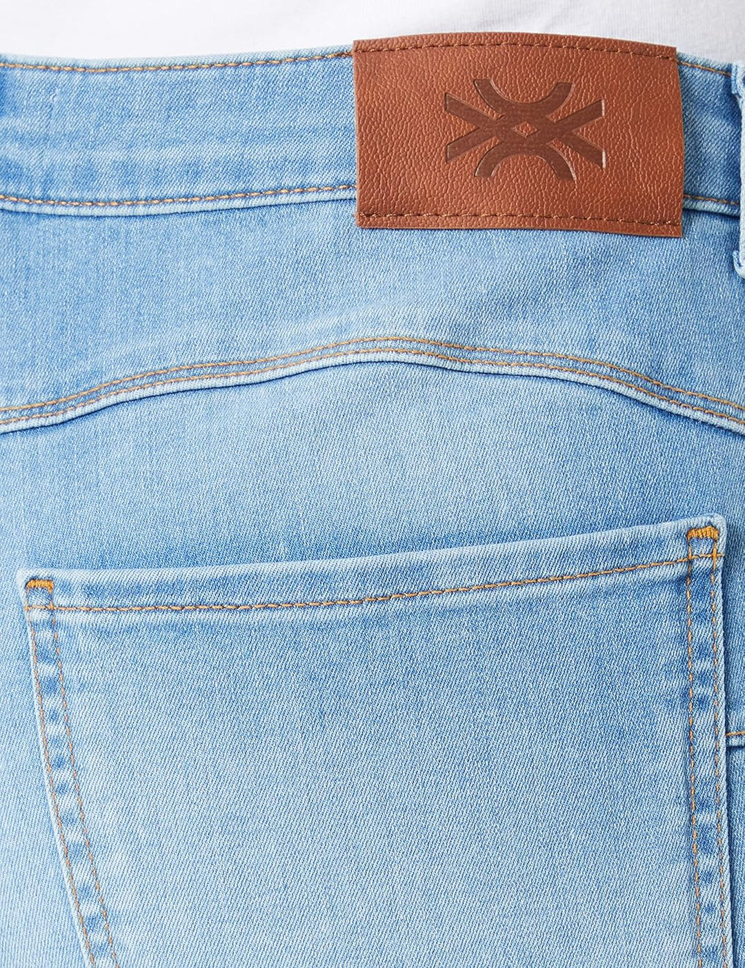 United Colors of Benetton Damen Hose 29 Hellblau Denim 904, 29 Hellblau Denim 904