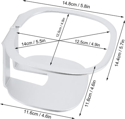 cigemay Lautsprecher-Wandhalterung,Hochwertiges Aluminiumlegierungsmaterial,Geeignet für Bose Soundl