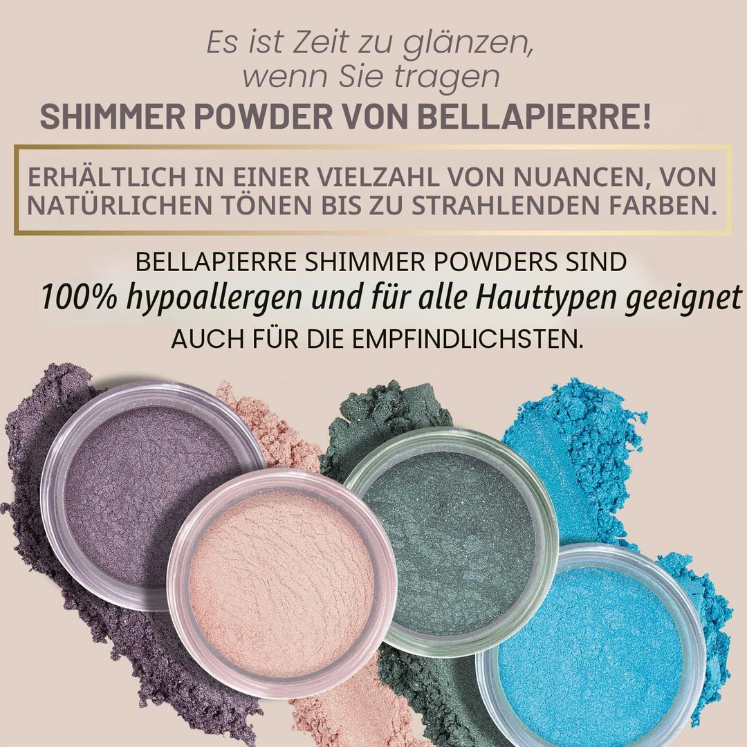 BellaPierre Schimmerpuder, 2,35 g, Beige, Beige