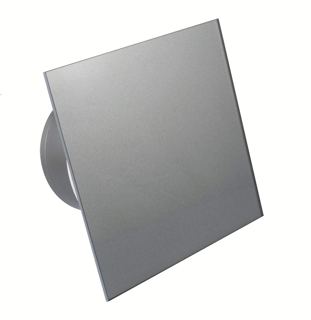 Ventilator/Lüfter Badlüfter mit integrierte Rückschlagklappe Glasfront stark 105 m³/h sehr leise 39