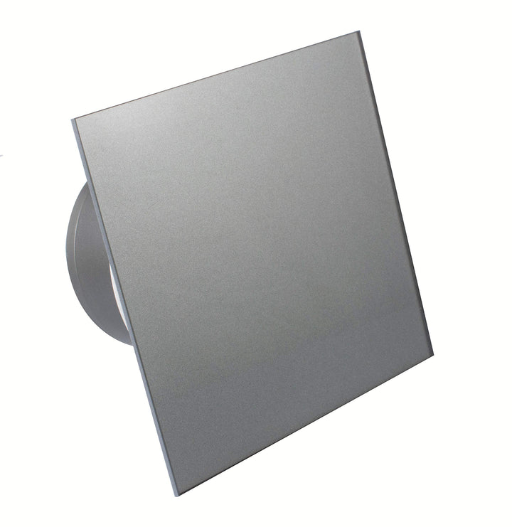 Ventilator/Lüfter Badlüfter mit integrierte Rückschlagklappe Glasfront stark 105 m³/h sehr leise 39