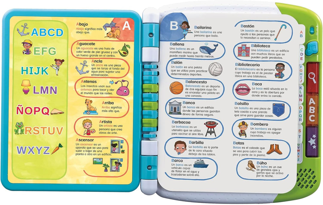 VTech Animales 3480-614422 Hause, illustriertes Wörterbuch für Kinder ab 3 Jahren, über 200 Wörter z