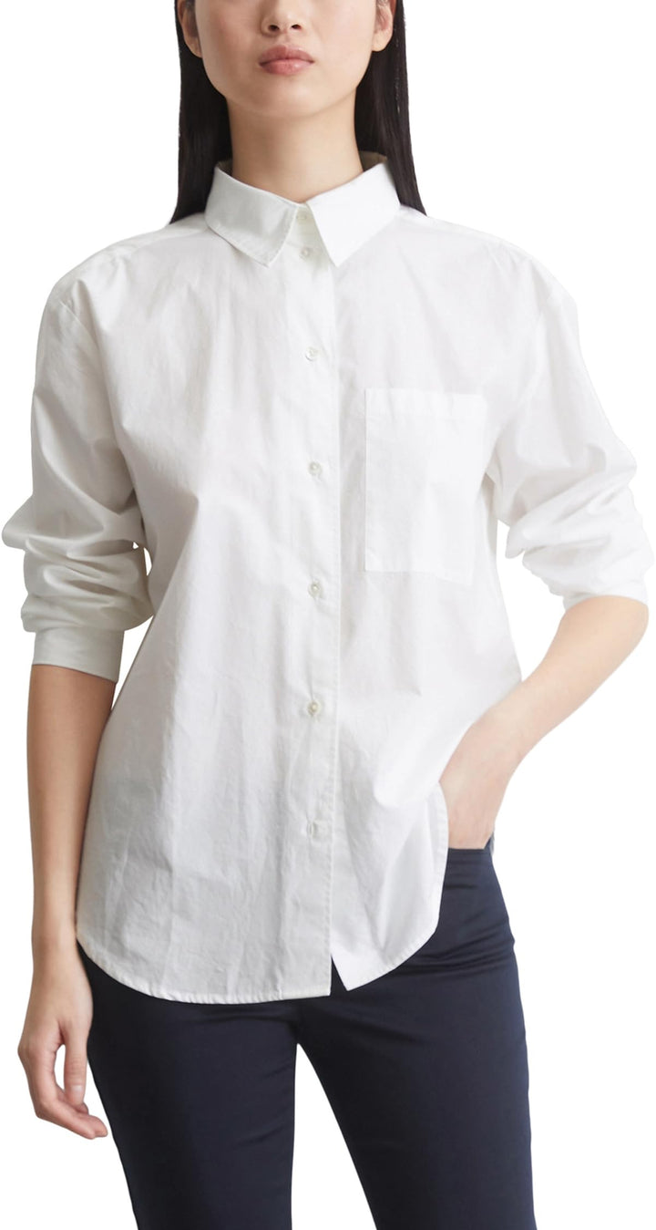 Marc O'Polo Damen Blouse 38 Weiss, 38 Weiss