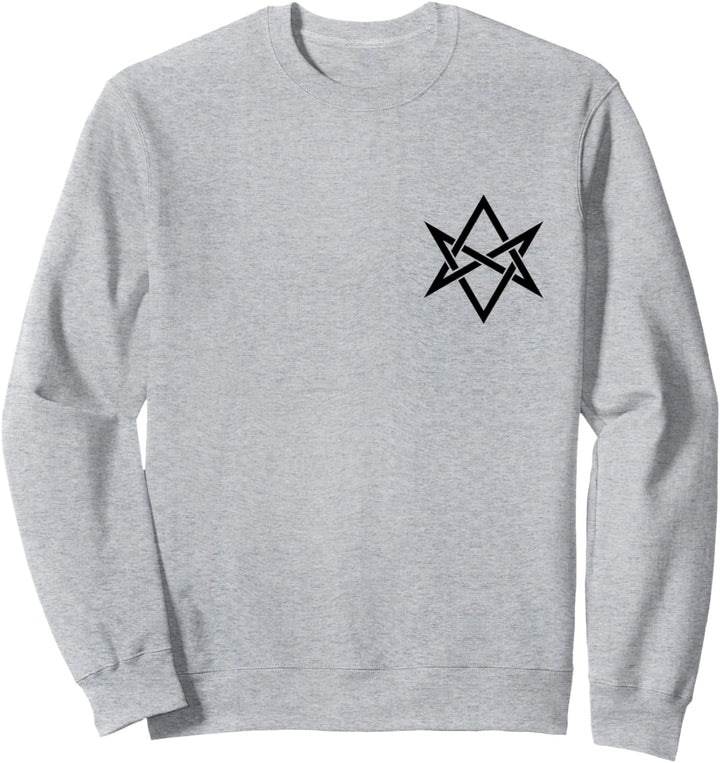 Unikursales Hexagramm Symbol Magie Mystik Okkult magick Sweatshirt