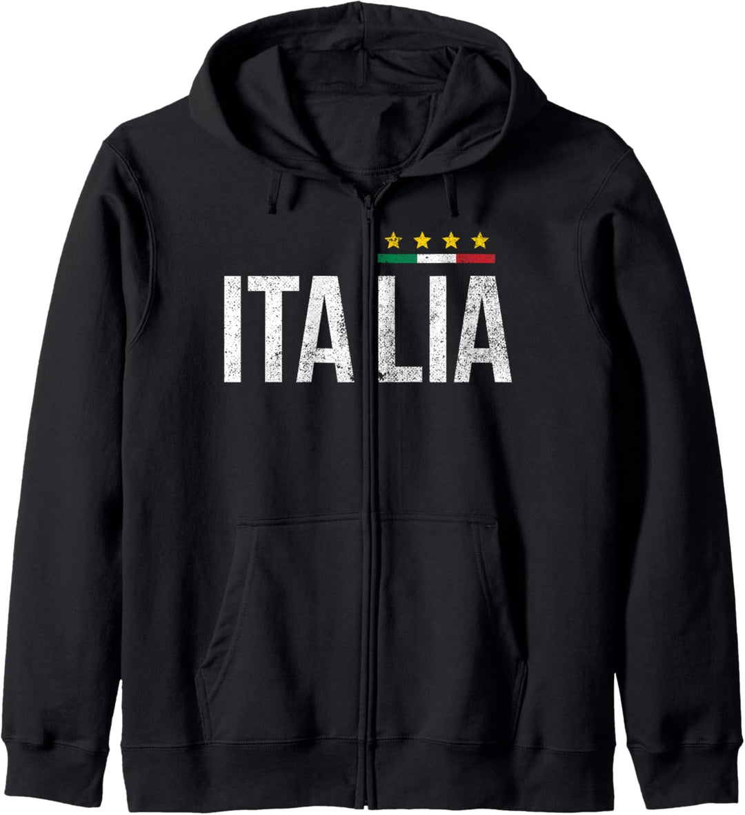 Stolzer Italiener Italien Kapuzenjacke