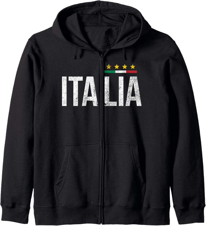 Stolzer Italiener Italien Kapuzenjacke