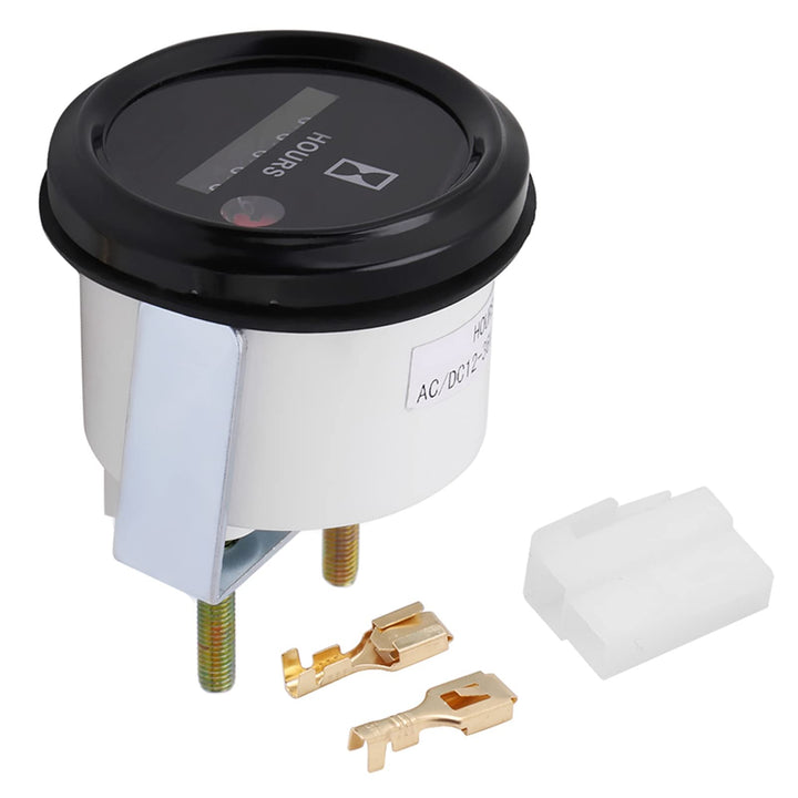 AC/DC 12V-36V Mechanische Betriebsstundenzähler für Boot Auto ATV Schneemobil Rasenmäher Traktoren F