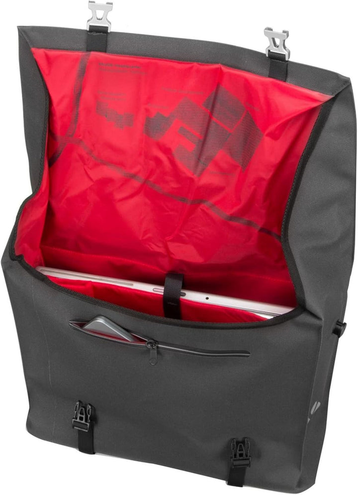 VAUDE Unisex Bayreuth Iii L Hinterradtaschen Einheitsgrösse Phantom Black, Einheitsgrösse Phantom Bl