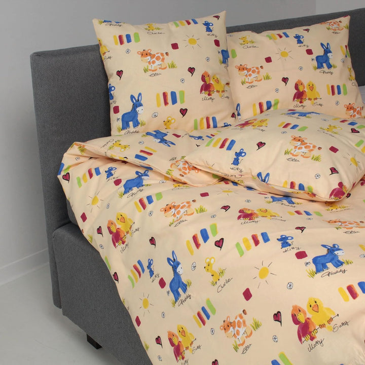 Hans-Textil-Shop Kinderbettwäsche Baumwolle - Bettwäsche, Kinder, Baby, Mädchen, Jungen, Kinderbett,