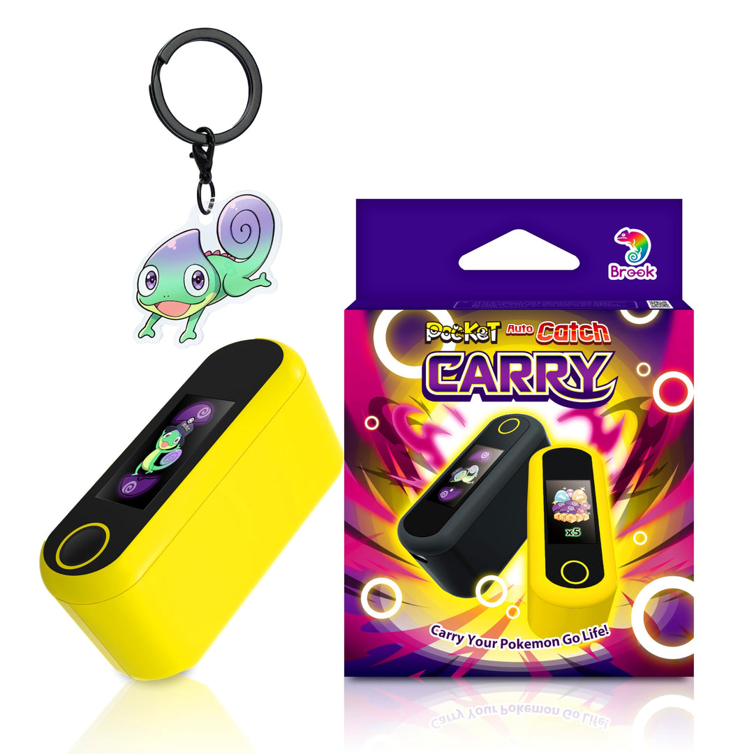 Brook Pocket Auto Catch Carry mit Schlüsselanhänger – Dual Accounts tragbare Version von Auto Catch