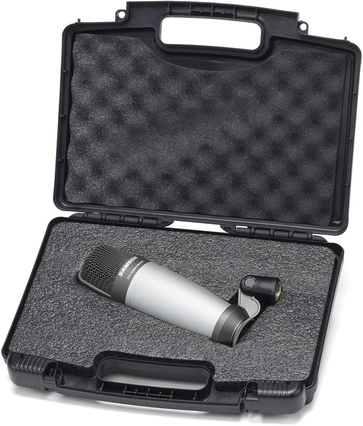 Samson C-01 Studio Kondensator-Mikrofon + keepdrum NB35 Gelenkarm Weiss