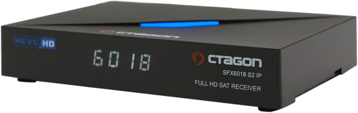 OCTAGON SFX6018 S2+IP 1x DVB-S2 HD H.265 HEVC, E2 Linux Smart Receiver, Satelliten Receiver, Aufnahm