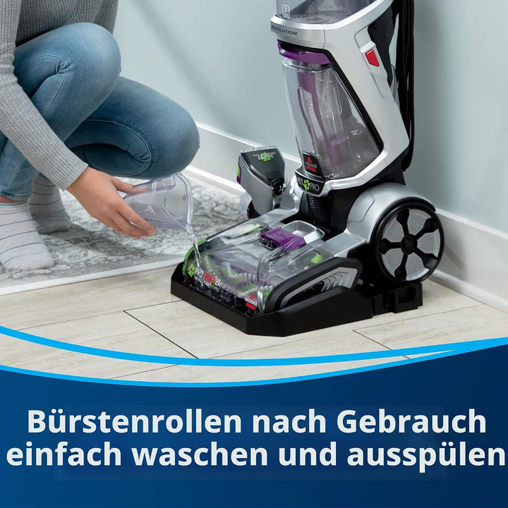 Bissell ProHeat 2X Revolution Pet Pro 3263 Teppichreiniger Spül- und Aufbewahrungsschale, Schwarz