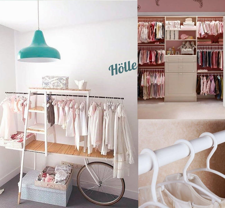 ilauke Kleiderbügel Kinderkleiderbügel 36 STK. Baby Kleiderbügel Hangers Aufbewahrung Kleiderbuegel