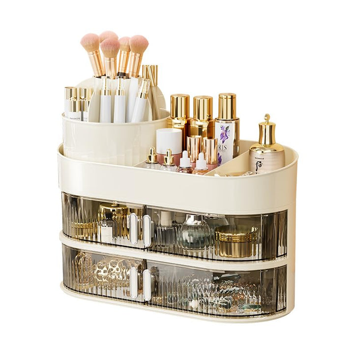 Make Up Kosmetik Organizer 3 Stöckig Multifunktionale Kosmetikregal Skincare Aufbewahrung Grosser Ka