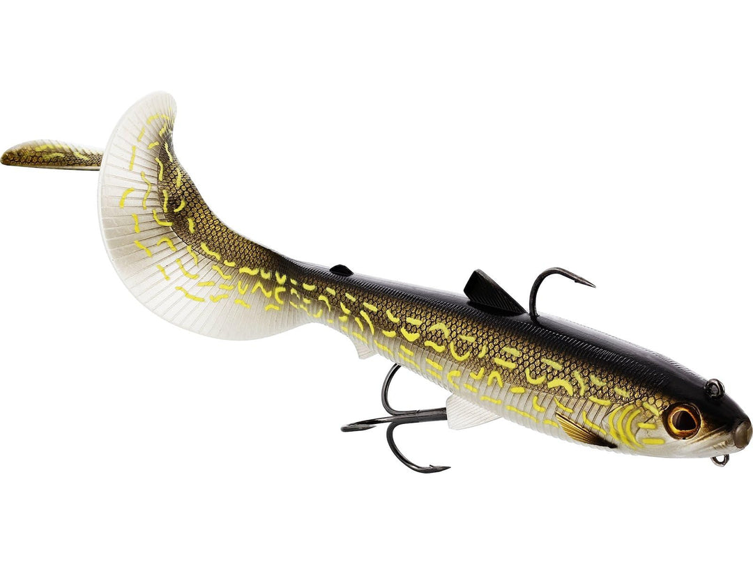 Westin Bullteez Curltail R2F 16cm 35G Sinking Natural Pike, Natural Pike