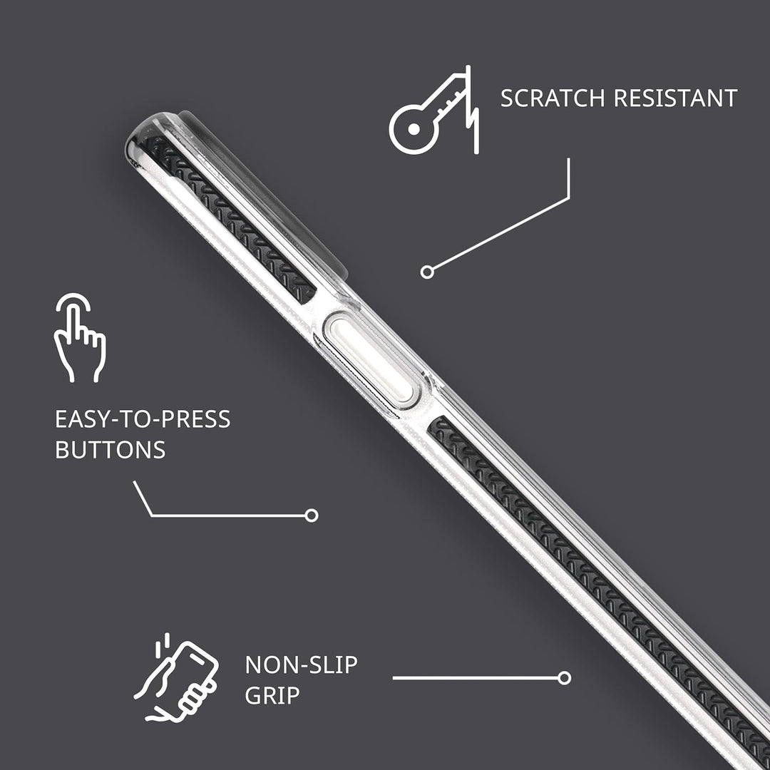 tech21 iPhone 14 Plus Evo Crystal Kompatibel mit MagSafe® - Stossdämpfend & Kratzfest Transparent Ha