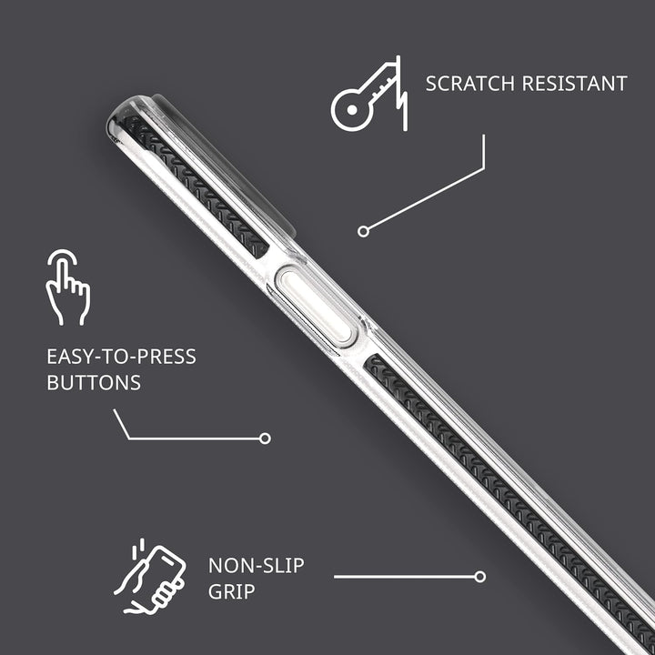 tech21 iPhone 14 Plus Evo Crystal Kompatibel mit MagSafe® - Stossdämpfend & Kratzfest Transparent Ha