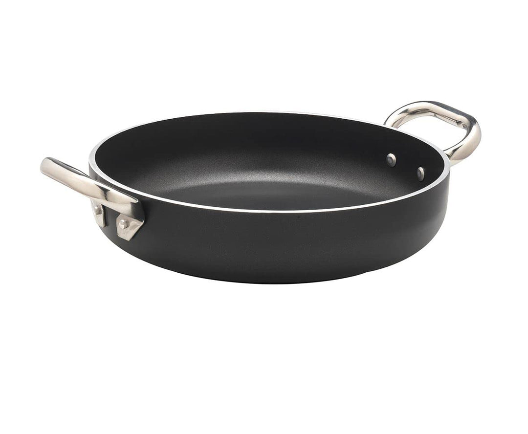 Pentole Agnelli Flacher Kochtopf ALSA2110SSPI20 Alblack cm 20 20 cm, 20 cm