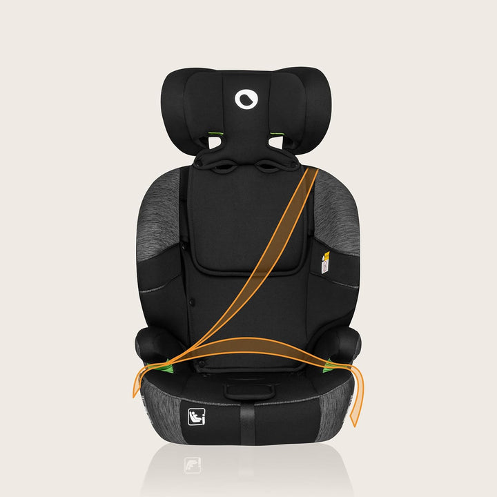 LIONELO LEVI ONE I-SIZE 76-150 cm Kinderautositz, Gruppe 1 2 3, Seitenschutz, 10 Grad Kopfstützenver