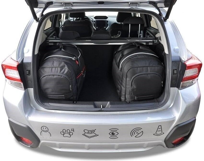 KJUST Dedizierte Reisetaschen 4 stk kompatibel mit SUBARU XV II (GT) 2017+ Car Bags