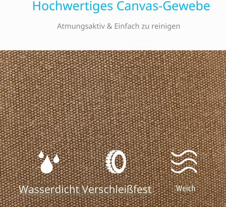 FANDARE Unisex Umhängetasche Schultertasche Segeltuch Laptoprucksäcke für 14 Zoll Laptop Kuriertasch