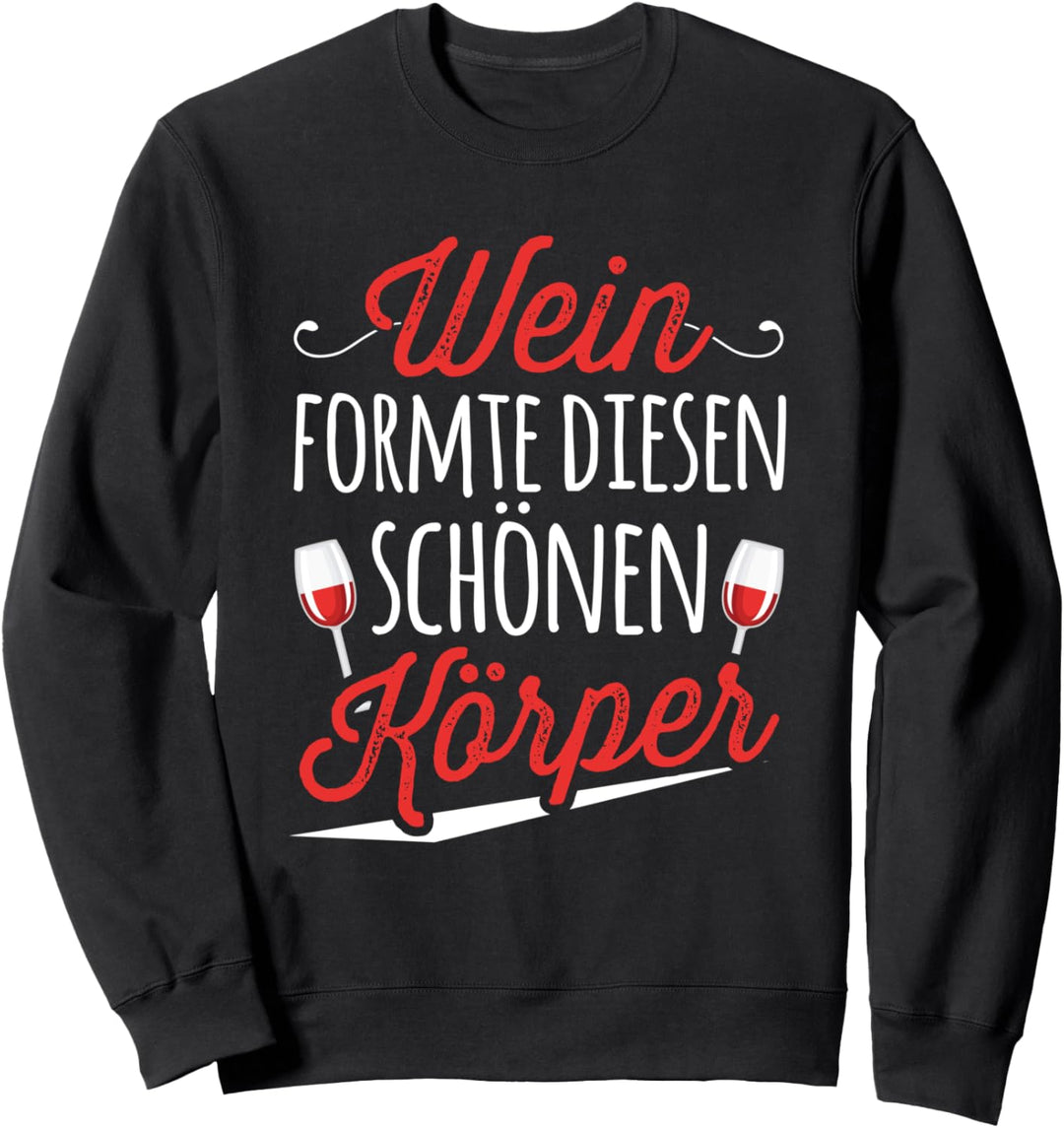 Wein Motiv Geschenk Weintrinker Rotwein Weisswein Weine Sweatshirt