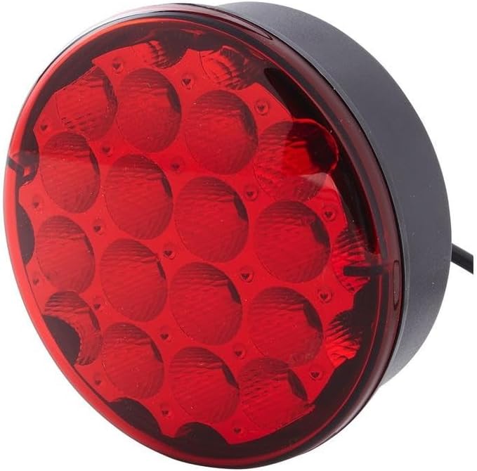 HELLA - Nebelschlussleuchte - LED - 24/12V - Anbau - Lichtscheibenfarbe: rot - Kabel: 500mm - Stecke