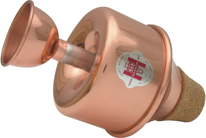 Harmon Dämpfer Wow-Wow Trompete (L), Kupfer mit Innenzug, 1.00 x 1.00 x 6.25 inches Roségold, Roségo