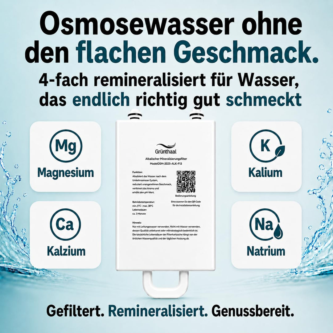 Auftisch Osmoseanlage - AquaLiva elan⎜komplett geprüft⎜Umkehrosmoseanlage Trinkwasser ⎜keine Install