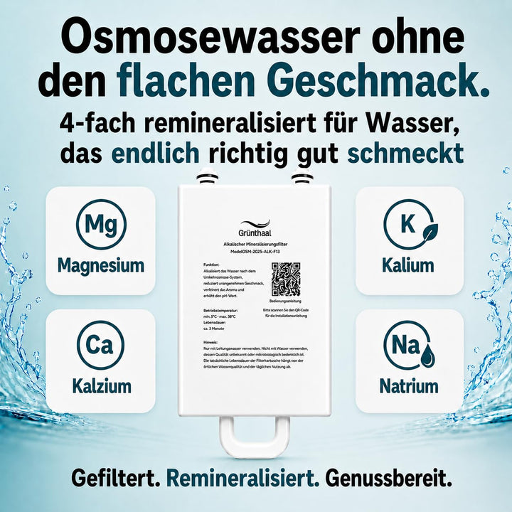 Auftisch Osmoseanlage - AquaLiva elan⎜komplett geprüft⎜Umkehrosmoseanlage Trinkwasser ⎜keine Install